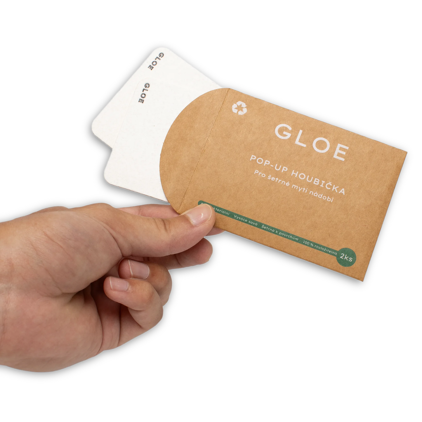 Startovací balíček - houbičky, utěrka a papírky na zkoušku